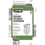 Hut Lifetime 60328 Grijs Polyethyleen 120 x 97 x 97 cm Hut Lifetime 60328 Grijs Polyethyleen 120 x 97 x 97 cm