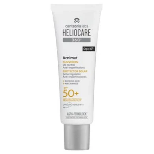 Crema de Protección Solar con FPS 50+ Heliocare 360 Acnimat, 50 ml, Cantabria Labs