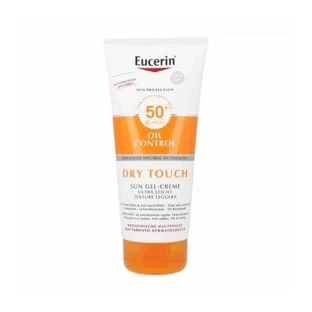Zonnebescherming Gel Lichaamscrème SPF 50+ Zonbescherming Olie Controle, 200 ml, Eucerin