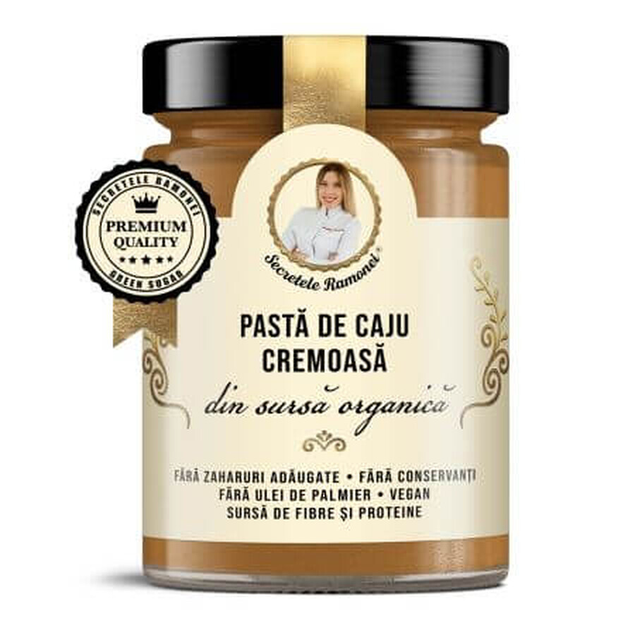 Ramona's Secrets creamy cashew paste, 350 g, Remedia Laboratories
