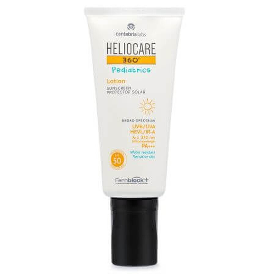 Comprar Loción solar con SPF 50 para niños Heliocare 360 Pediatrics, 200 ml, Cantabria Labs Loción solar con SPF 50 para niños Heliocare 360 Pediatrics, 200 ml, Cantabria Labs