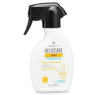 Heliocare 360 Pediatrics SPF 50 Lotion spray solaire pour enfants, 250 ml, Cantabria Labs