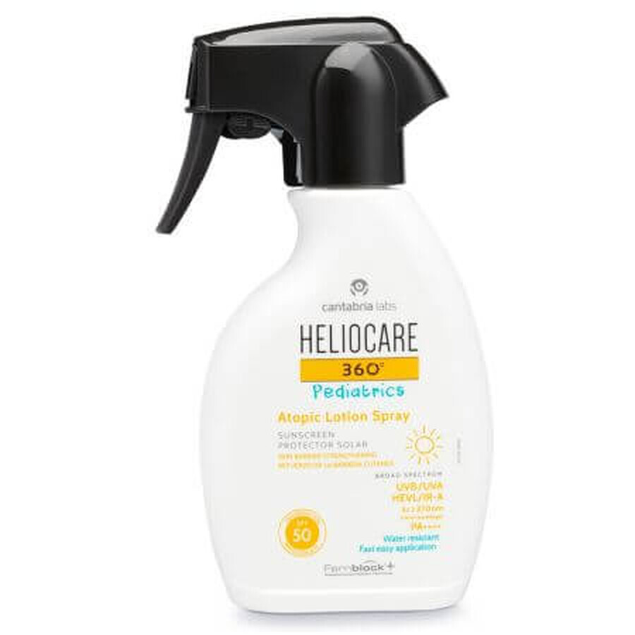 Heliocare 360 Pediatrics SPF 50 Kinder-Sonnenschutz-Spray-Lotion, 250 ml, Cantabria Labs