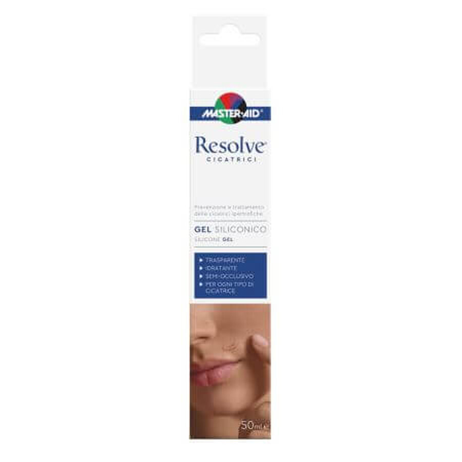 Gel para la prevención y tratamiento de cicatrices Resolve, 50 ml, Pietrasanta Pharma