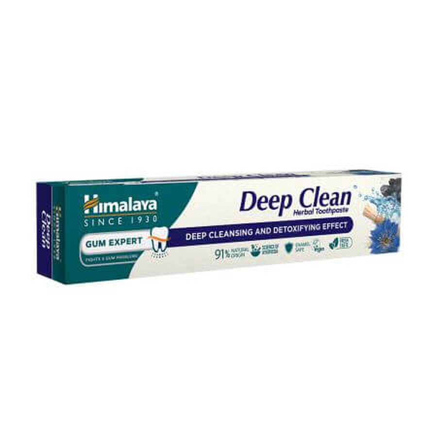Deep Clean Toothpaste, 75 ml, Himalaya