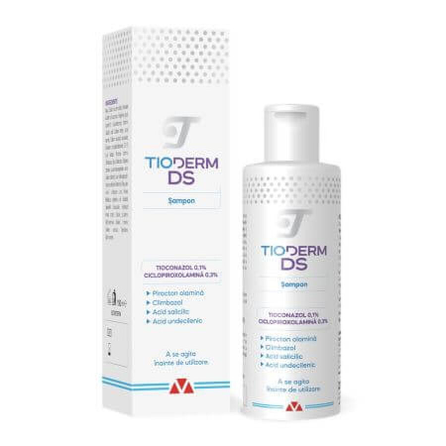 Intensives Shampoo für seborrhoische Dermatitis Tioderm DS, 150 ml, Braderm