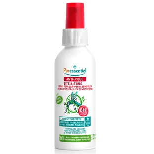 Sensitive skin repellent spray Bite & Sting, 100 ml, Puressentiel