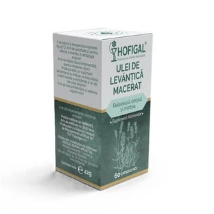 Levantica aceite macerado, 60 cápsulas blandas, Hofigal
