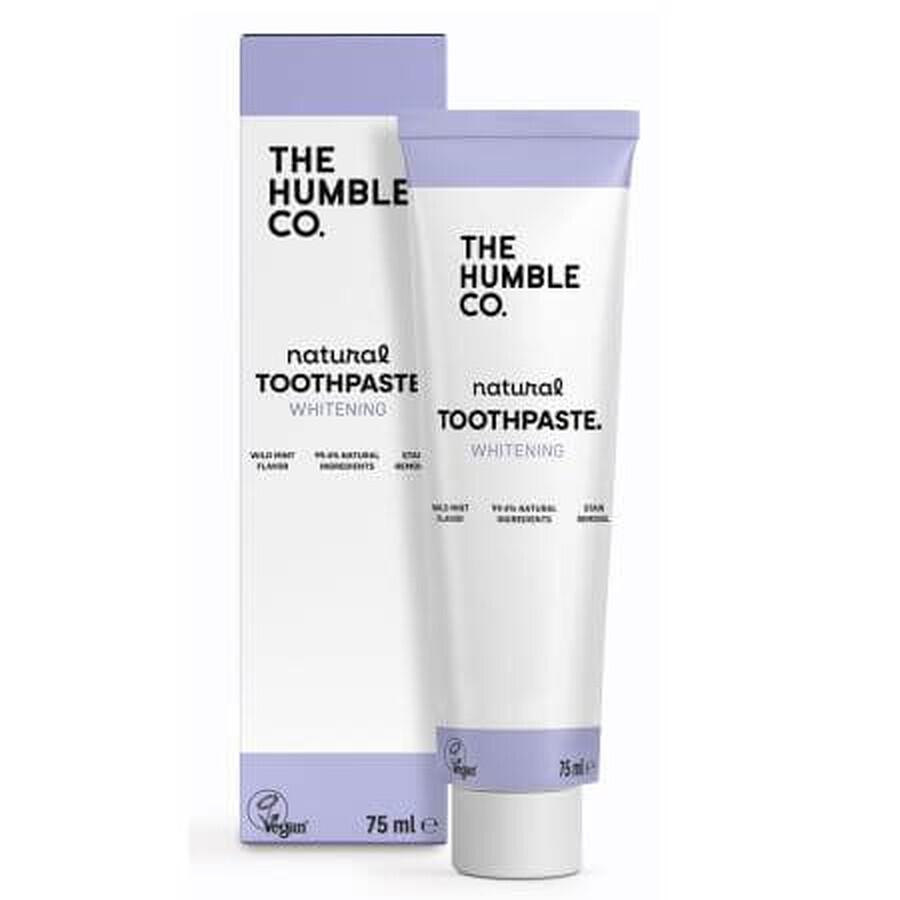 Whitening toothpaste, 75 ml, The Humble Co