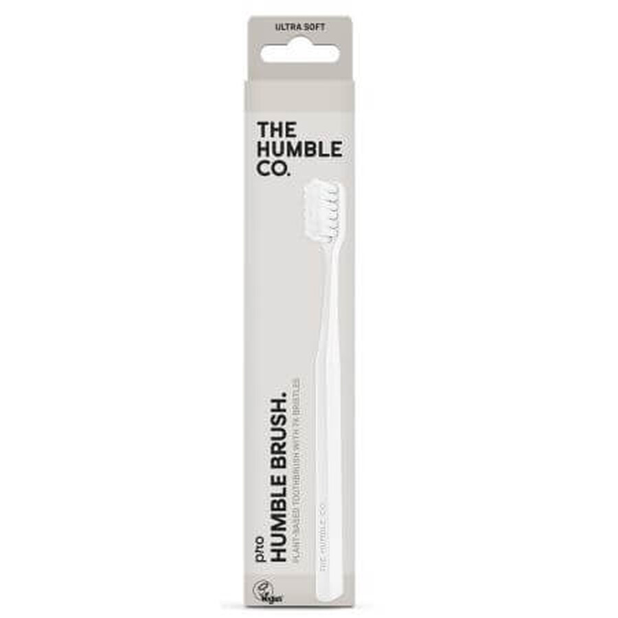Boutique Brosse à dents ultra-douce avec 7000 poils blancs, 1 pc, The Humble Co Brosse à dents ultra-douce avec 7000 poils blancs, 1 pc, The Humble Co
