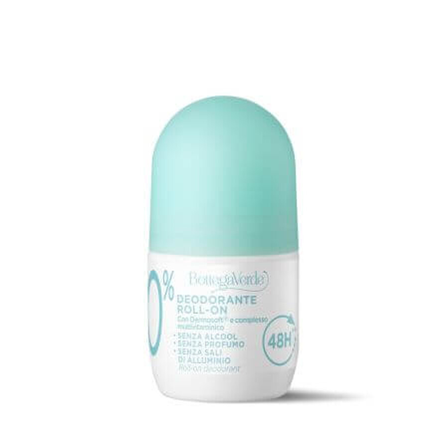 Deoroller für zarte und empfindliche Haut, 50 ml, Bottega Verde