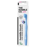 Cepillo de dientes azul ultrasuave para niños, 1 pieza, The Humble Co