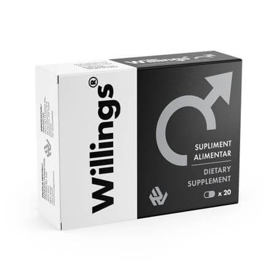 Willings, 20 cápsulas, Inmed