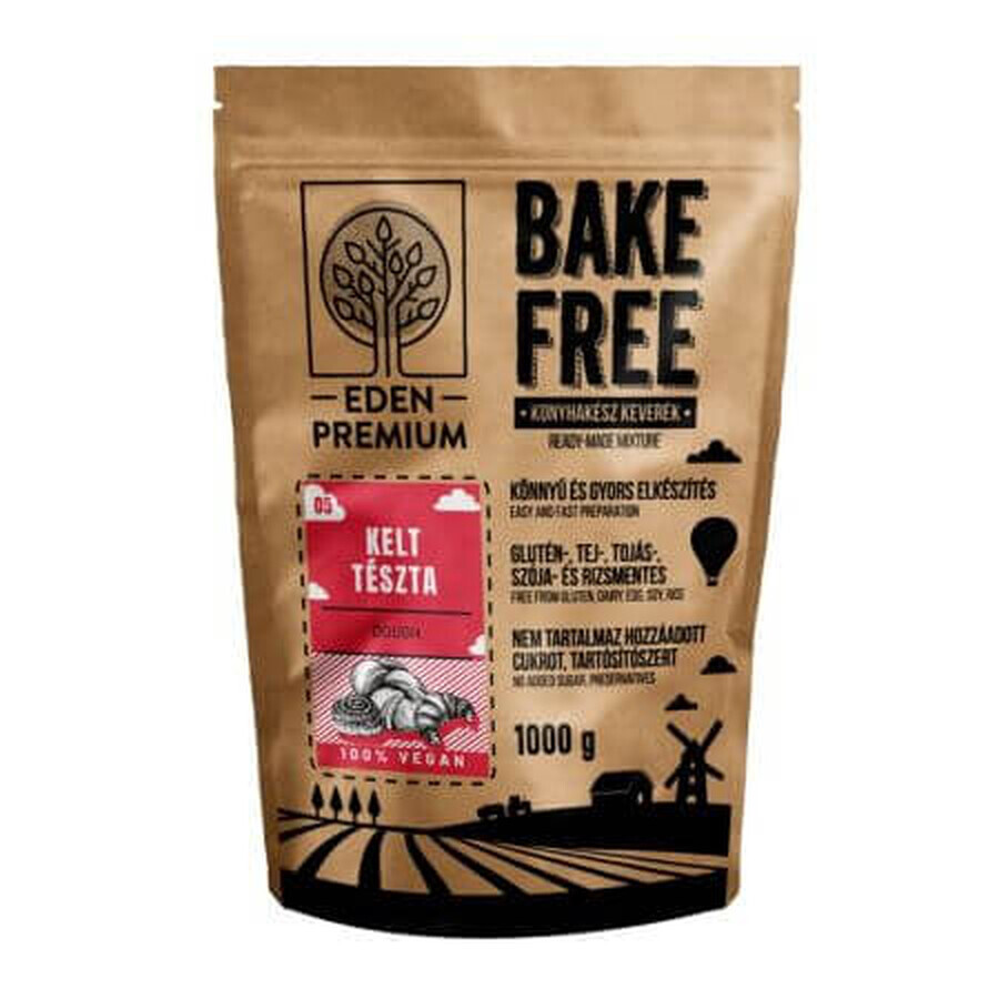Mélange de farine sans gluten pour pâtes à dosettes sans cuisson, 1000 g, Naturking