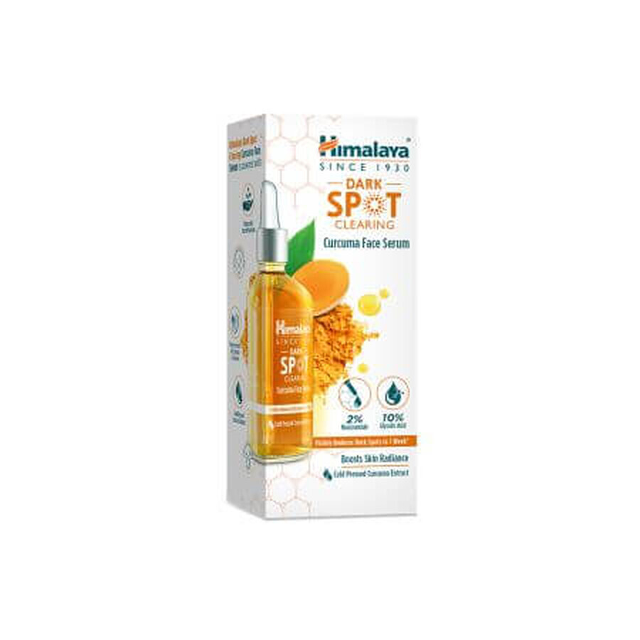 Turmeric face serum with turmeric to eliminate Dark Spot pigmentation, 30 ml, Himalaya