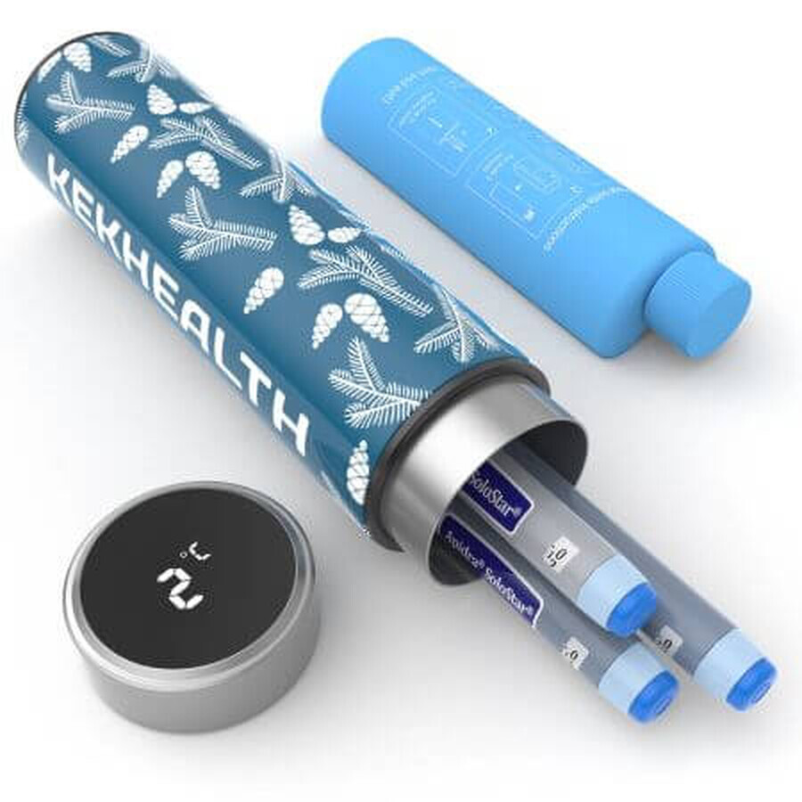 Hazel Kekhealth Odyssey Smart Portable Insulin Thermos, 1 piece, Disoncare