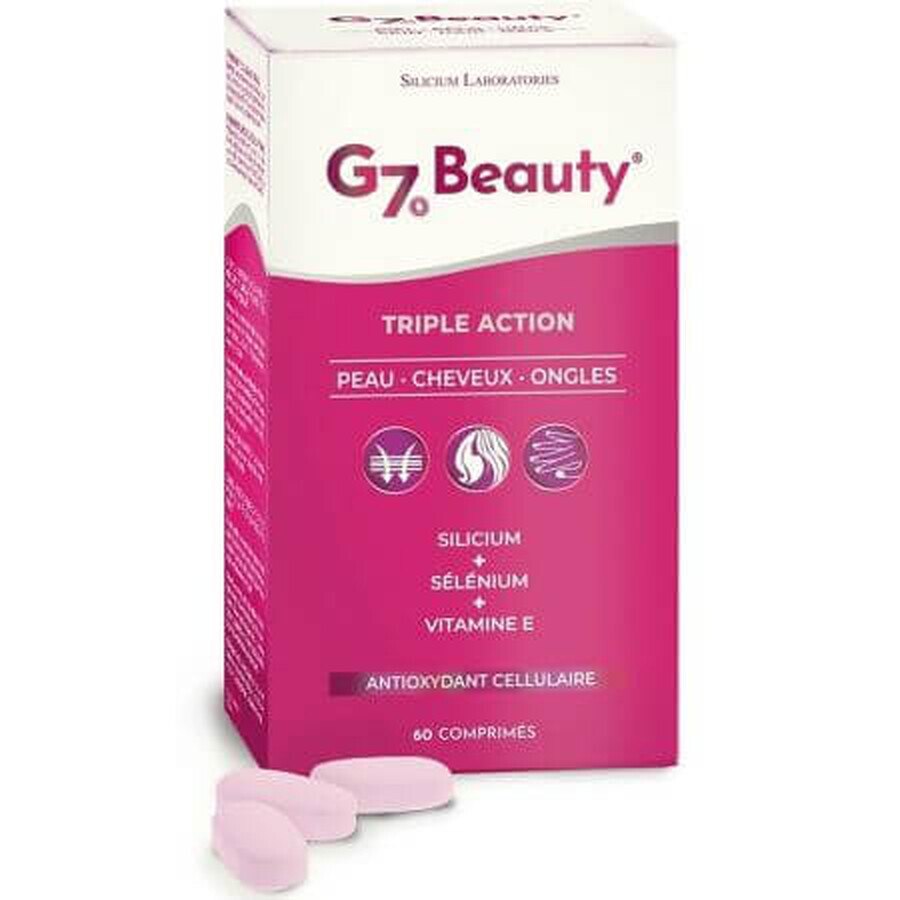 Silicium G7 Beauty, 60 compresse, Silicium Espana Laboratorios