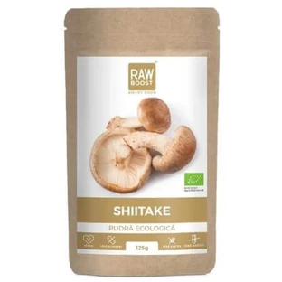 Shitake Bio-Pulver, 125 g, Raw Boost