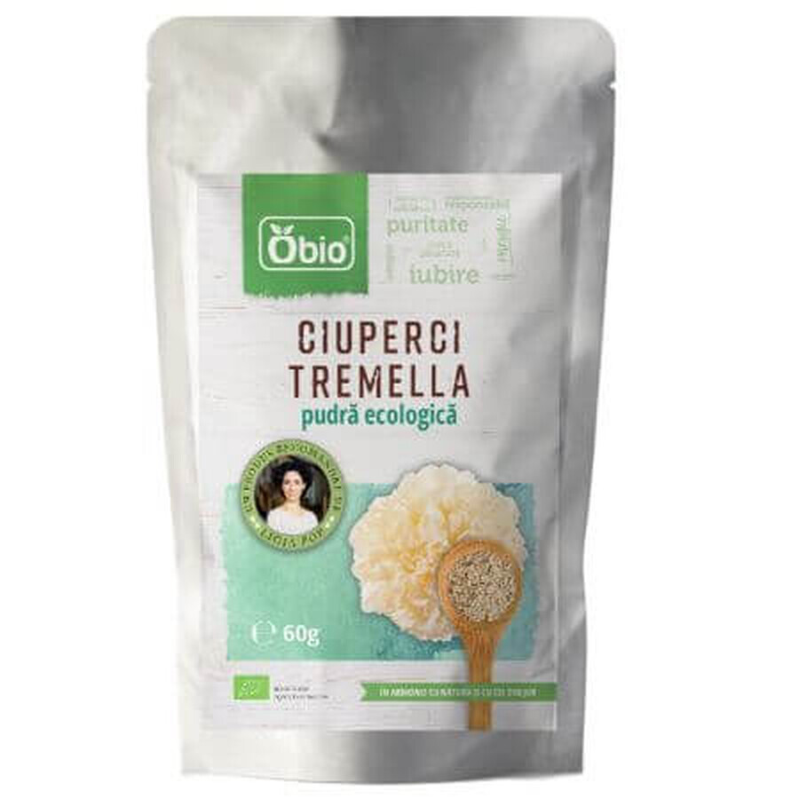 Organic Tremella mushrooms, 60 g, Obio