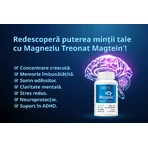 Magnesium L-Threonate Magtein, 90 cápsulas, Zenyth