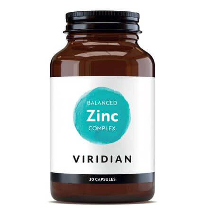 Zinc, 30 gélules, Viridian