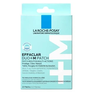 Onzichtbare en ultradunne Effaclar Duo +M Patch, 22 stuks, La Roche-Posay