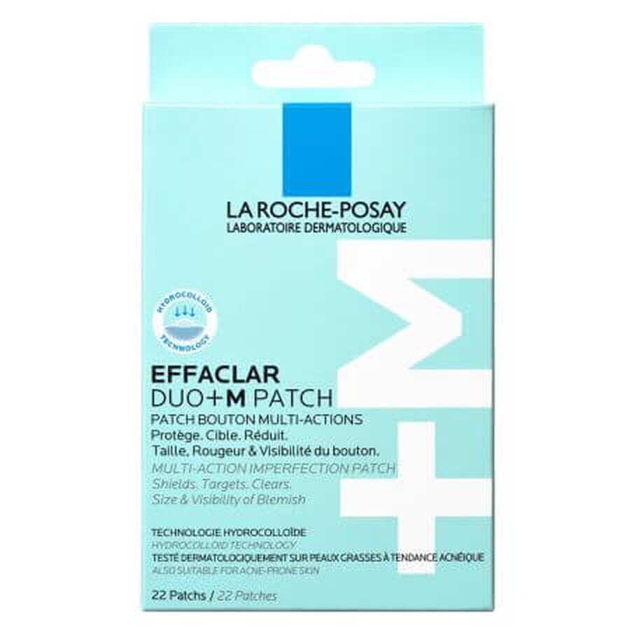 Invisibile e ultrasottile Effaclar Duo +M Patch, 22 pezzi, La Roche-Posay