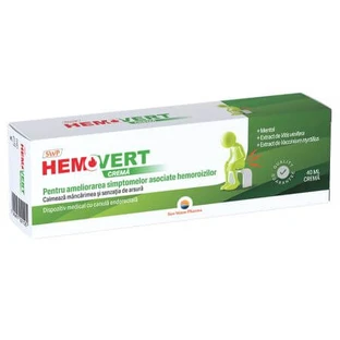 Hemovert Creme, 40 ml, Sun Wave Pharma