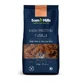 Pâtes Fusilli hyperprotéinées au poulet et aux pois jaunes hyperprotéinées, 250 g, Sam Mills