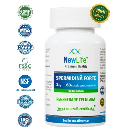 Spermidine Zeer 3 mg, 60 capsules, Newlife+