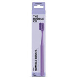 Cepillo de dientes ultrasuave con 7000 cerdas moradas, 1 ud., The Humble Co