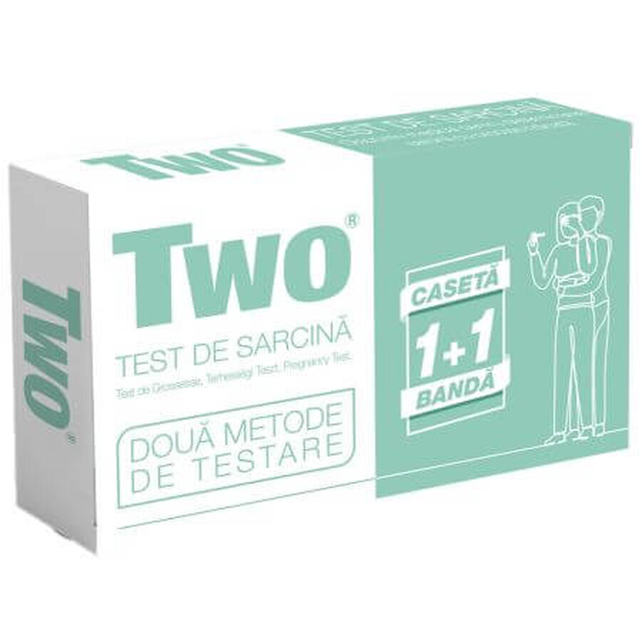 Belastingstestcassette plus tape, 2 stuks, Twee