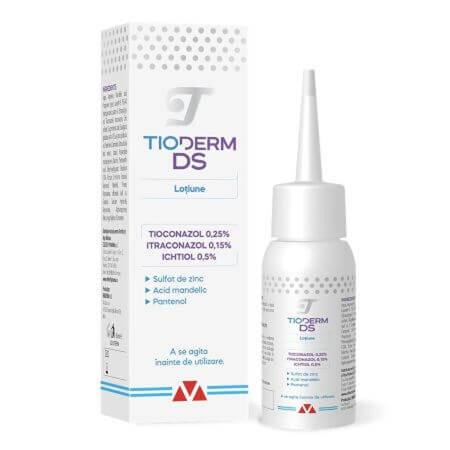 Loción intensiva para dermatitis seborreica Tioderm DS, 50 ml, Braderm