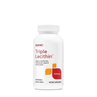 Triple lécithine, 1200 mg, 30 gélules, GNC