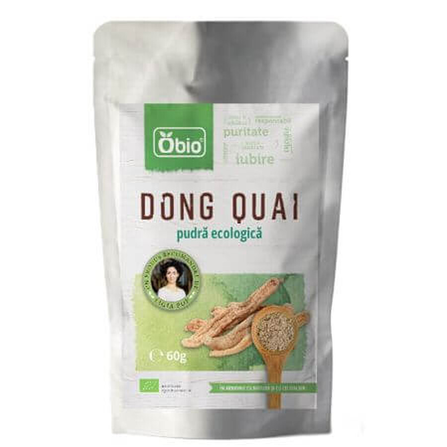Dong Quai ecologisch poeder, 60 g, Obio