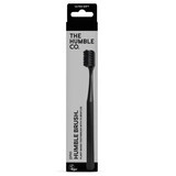 Cepillo de dientes ultrasuave con 7000 cerdas negro, 1 ud., The Humble Co