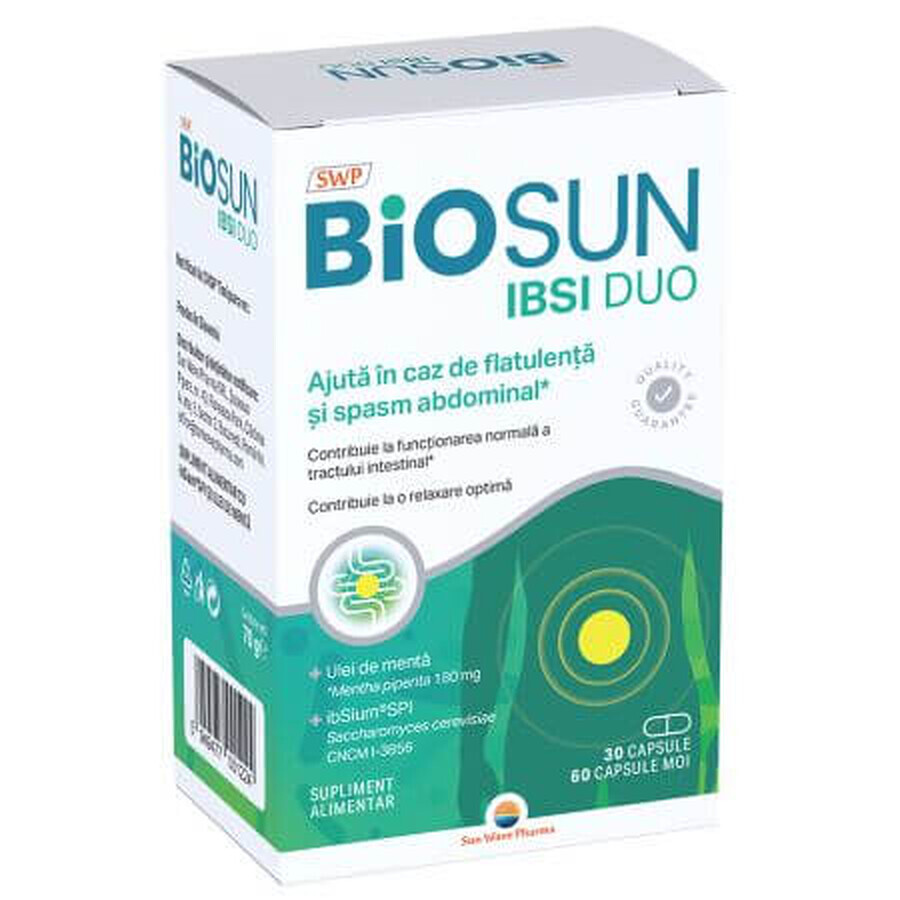 Biosun Ibsi Duo, 30 gélules + 60 capsules molles, Sun Wave Pharma