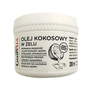Kokosolie gel, 200 ml, GorVita