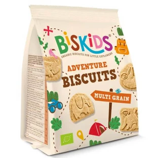 Galletas ecológicas con cereales Aventure Biskids, 100 g, Belkorn