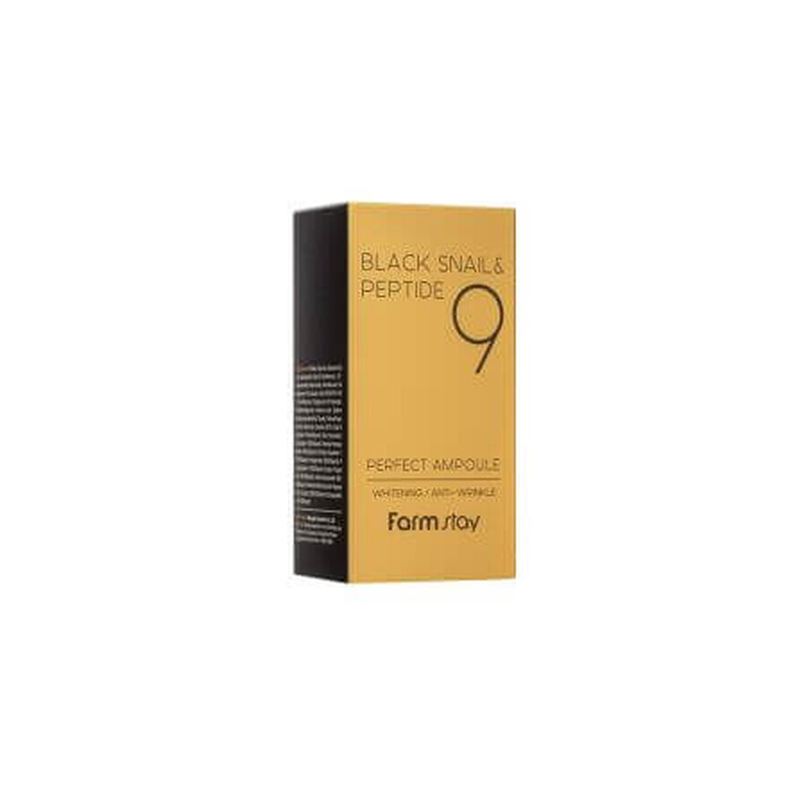 Suero facial con extracto de caracol negro y péptidos de caracol negro, 35 ml, Farmstay