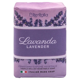 Vegetable soap, Lavender, 125 g, Iteritalia