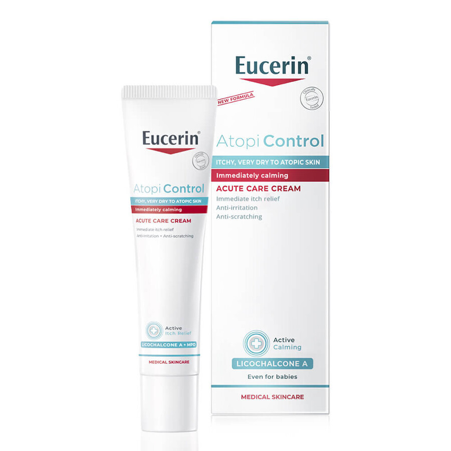 Crème de soin AtopiControl, 40 ml, Eucerin