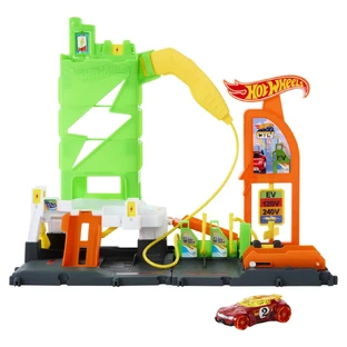 Estación de servicio EV, 4 años+, Hot Wheels