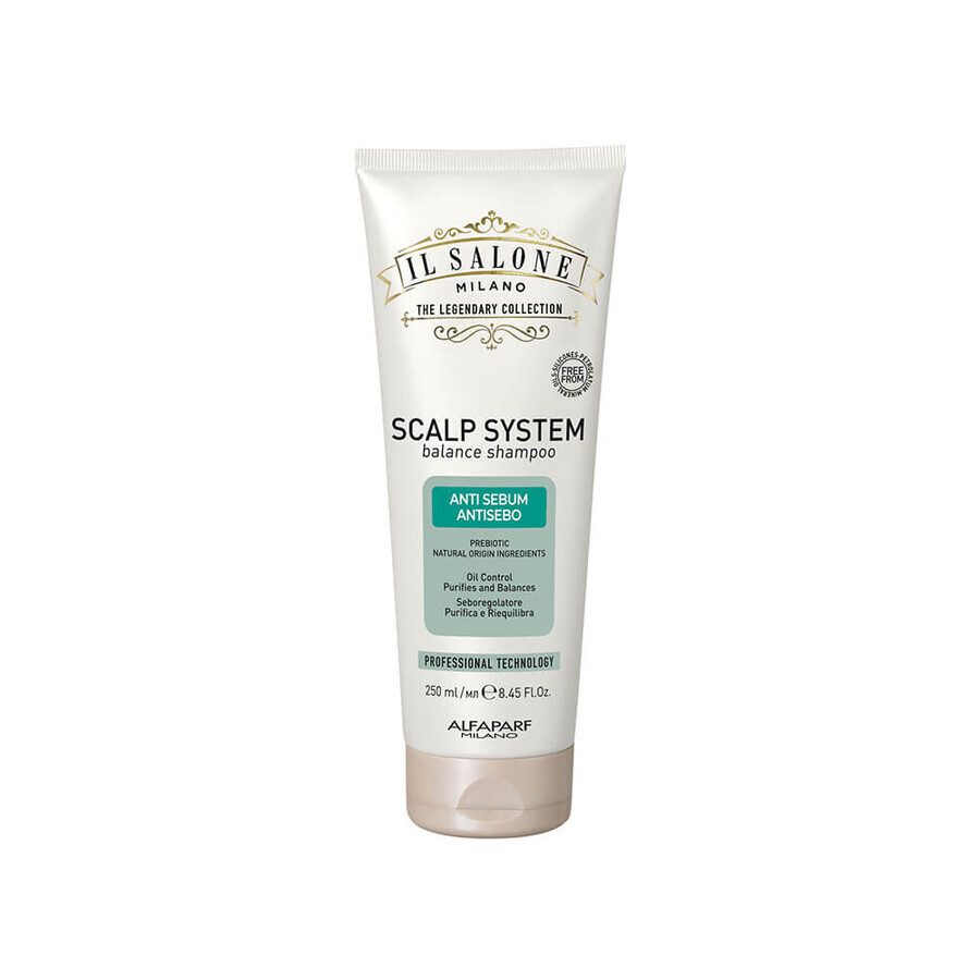 Anti-Sebum Shampoo Hoofdhuidsysteem Il Salone, 250 ml, Alfaparf