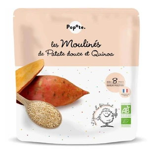 Bio-Nahrung mit Süßkartoffeln und Quinoa, 8 Monate+, 180 g, Popote
