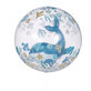 Bal&#243;n de playa con figura 3D Ocean Dreams, 2 a&#241;os+, Azul, Little Dutch
