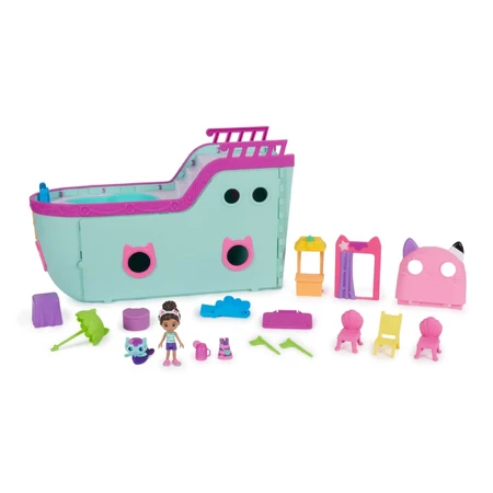 Gabby Cat Friend Schiff Spielzeug, 3 Jahre+, Gabby's Dollhouse