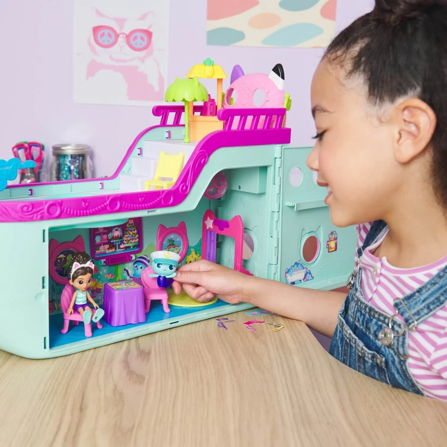 Gabby Cat Friend Schiff Spielzeug, 3 Jahre+, Gabby's Dollhouse