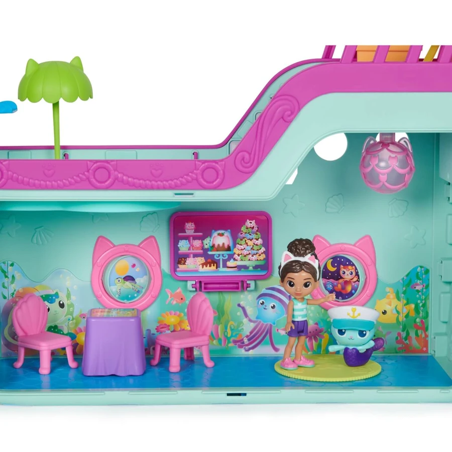 Gabby Cat Friend Schiff Spielzeug, 3 Jahre+, Gabby's Dollhouse