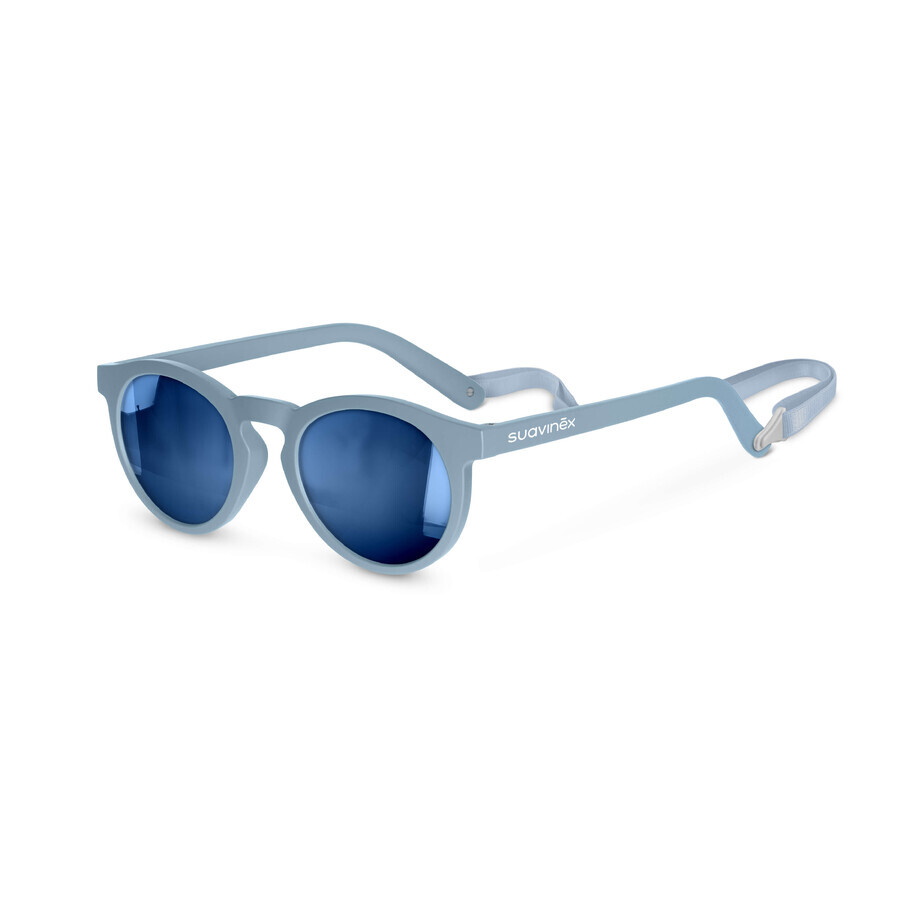 Lunettes de soleil avec verres polarisants, 24-36 mois, bleu, rondes, Suavinex